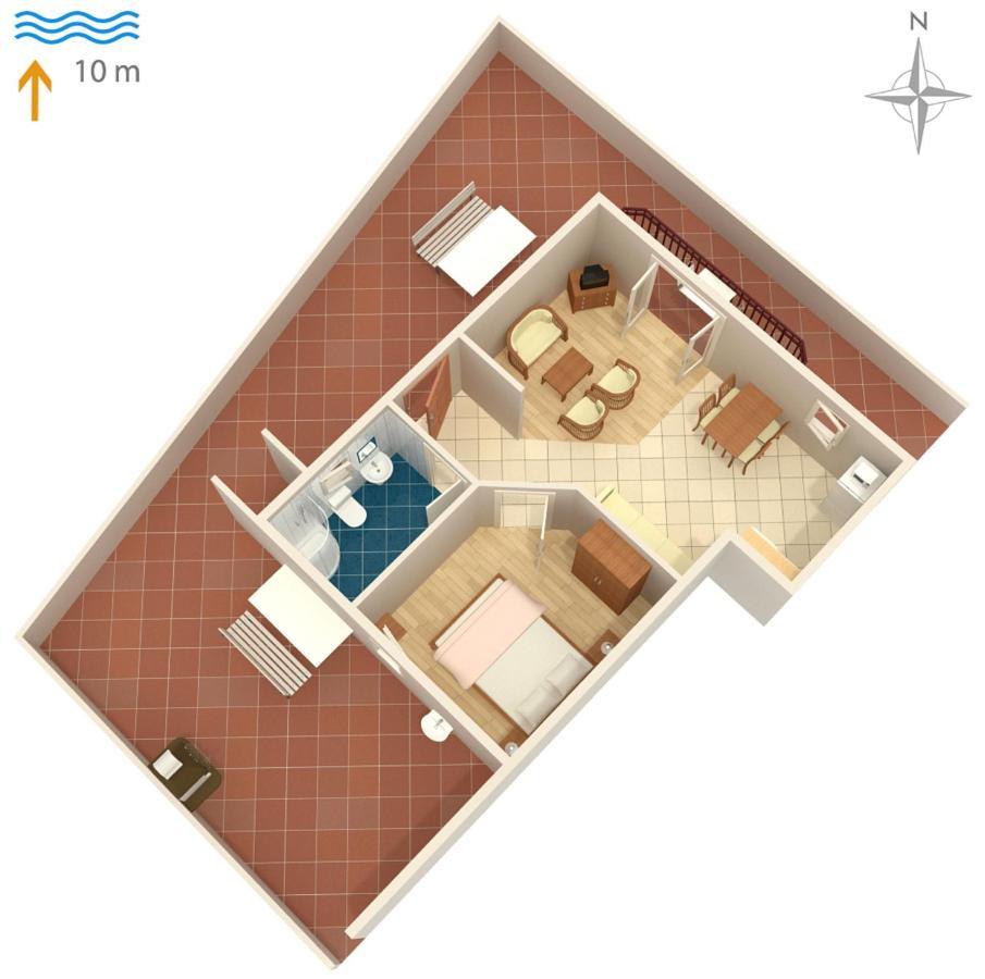 Apartment Kraj 3460E Pašman Exterior foto